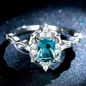 18k Gold Plated Cubic Zirconia Ring